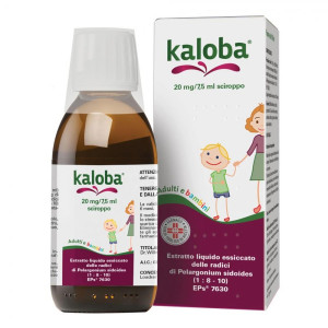 Schwabe Pharma Italia Kaloba Sciroppo Adulti e Bambini 100ml 20mg/7.5 ml
