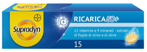 Bayer SUPRADYN RICARICA 50+ 15CPR EF