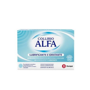 dompe' COLLIRIO ALFA IDRATANTE PROTETTIVO 10 FLACONCINI MONODOSE