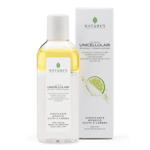 Nature's Acque Unicellulari Struccante Bi-Fase Occhi E Labbra 125 ml