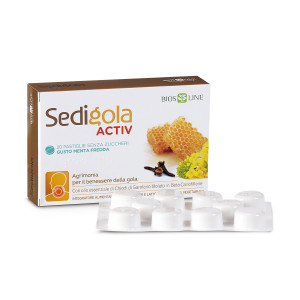 Bios Line Sedigola Activ menta fredda 20 Pastiglie