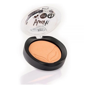 PuroBio cosmetics Purobio BLUSH n.3 â€“ Pesca satinato, delicato, con riflessi dorati