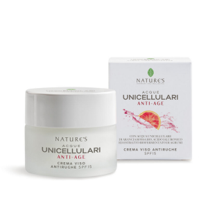 Nature's Acque Unicellulari Crema Viso Anti Rughe SPF 15 50 ml