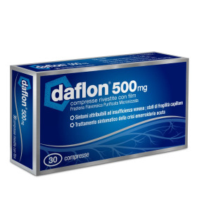 Servier Italia spa Daflon 500 mg 30 Compresse Rivestite