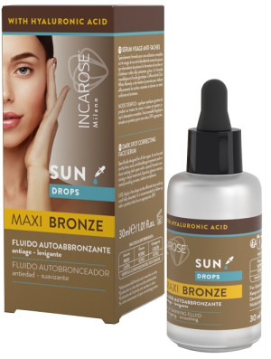 Incarose Maxi Bronze Sun Drops Fluido Autoabbronzante