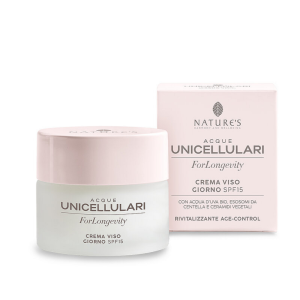 Nature's Acque Unicellulari For Longevity Crema Viso Giorno SPF15