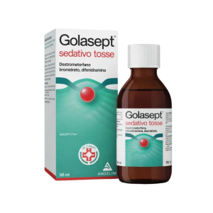 Zeta farmaceutici Golasept Sedativo Tosse Sciroppo Tosse Secca 98ml