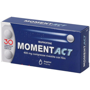 Angelini pharma MOMENTACT 30 Compresse Rivestite 400MG