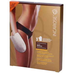 Incarose Maxi Bronze Guanto Corpo Autoabbronzante 3 pezzi