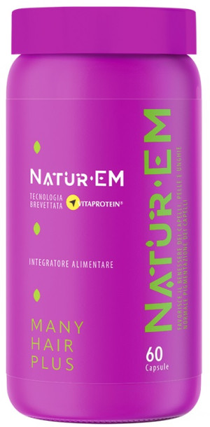 zeta bios srl NATUREM MANY HAIR PLUS 60 compresse