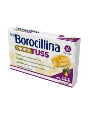 Alfasigma Neoborocillina Propoltuss 16 Pastiglie