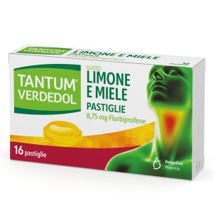 Angelini pharma TANTUM VERDEDOL 16PASTL LIMONE MIELE