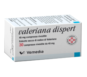 VEMEDIA MANUFACTURING B.V. VALERIANA DISPERT 45 MG - 30 COMPRESSE RIVESTITE
