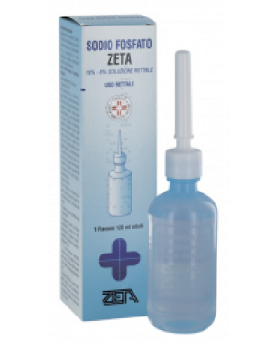 Zeta farmaceutici SODIO FOSFATO ZETA 16% / 6% SOLUZIONE RETTALE 120 ml
