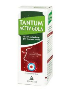 Angelini pharma Tantum Verde Activ Gola Spray Nebulizzatore 0,25% 15 Ml