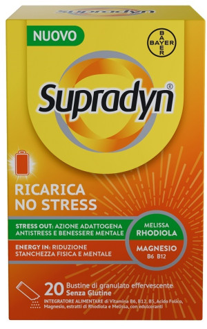 Bayer Supradyn RICARICA NO STRESS Bustine