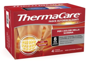 Angelini pharma ThermaCare fasce autoriscaldanti per i dolori alla schiena (4 fasce)