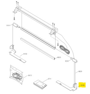 VELUX MAL/MAD Flügel Umlenkrolle