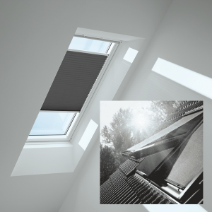 VELUX FOL S06 1274SWL Plissee und Hitzeschutzmarkise