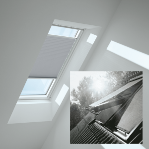 VELUX FOL F04 1282S Plissee und Hitzeschutzmarkise