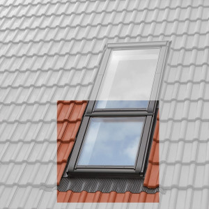 VELUX Zusatzelement GIU UK34 ENERGIE-PLUS Kunststoff