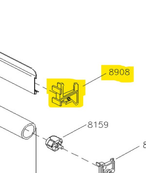 VELUX Endkappen Überschlagsicherung RG