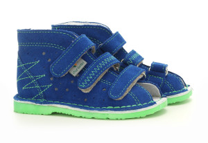 Buty profilaktyczne Danielki TA105 blue fluo z