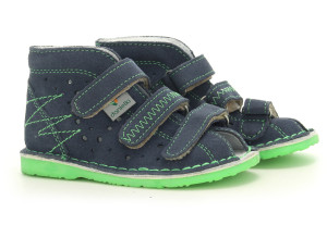 Buty profilaktyczne Danielki TA105 jeans fluo z