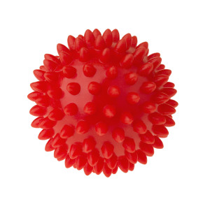 Piłka rehabilitacyjna 6,6cm czerwona