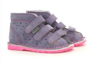 Buty profilaktyczne Danielki TX105 wrzos fluo f