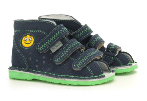 Buty profilaktyczne Danielki T105E jeans fluo z