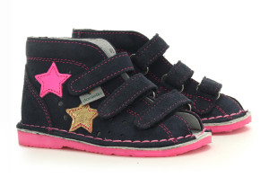 Buty profilaktyczne Danielki TA125 granat fluo f