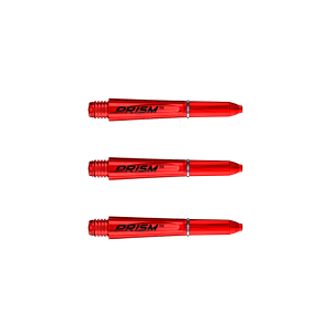 Dartskaft | Winmau Prism 1.0 Extra Short 7015.007 | Winmau | Längd: 27 mm, Vikt: 3.2 g, Transparent design | Dartutrustning, Dartskaft för nybörjare o