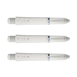 Dartskaft | Pro Force Short White 7011.102 | Pro Force | Nylon, 35 mm längd, lättviktsdesign (32 g), fjäderlåsning | Dartskaft för nybörjare och erfar