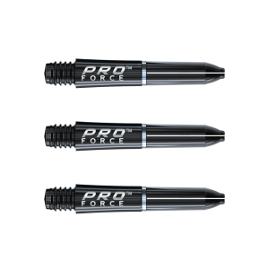 Dartskaft | Winmau Pro Force Extra Short Black 7011.001 | Winmau | 27 mm, Nylon, 3-pack, Slitstarka och lätta | Darttillbehör, Kontroll och precision