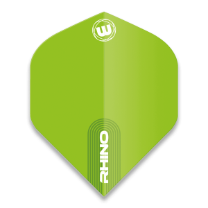 Dart Flights | Winmau Rhino Extra Thick Green 6905.112 | Winmau | 40 × 1 × 111 mm, 3 gram, 25 % tjockare än standard flights | Hållbara Dart Flights,