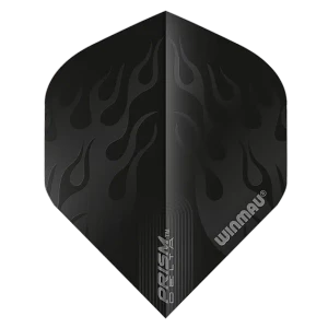 Dart Flights | Winmau Prism Delta Black 6915.202 | Winmau | Standardform, Vikt: 3g, Transparent material | Dartspel, Träffsäkerhet, Aerodynamik