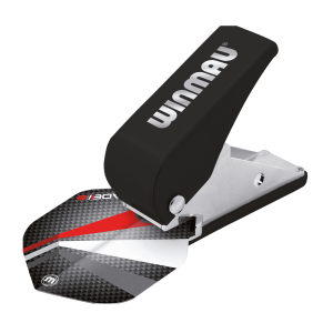 Darttillbehör | Black Dart Flight Punch | - | Kompakt design 60 × 20 × 55 mm, Förhindrar lossnande av Dart Flights, Lätt att använda | Stabil och påli