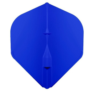 Dart Flights | L-Style Champagne Flights L1EZ Blue | L-Style | 3-pack, hållbar konstruktion, enkel montering | Dartpil, stabilitet, träffsäkerhet