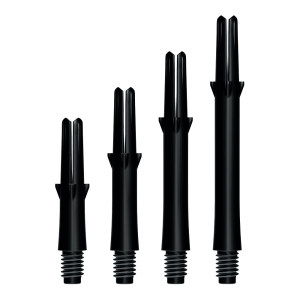 Dartskaft | L-Shaft Locked Straight Black 330 | L-Style | 330 mm, 38 g, låsningsfunktion, svart design | Darttillbehör, hållbart skafte, precision oc