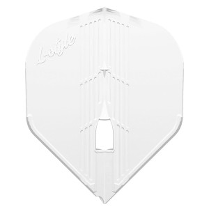 Dart Flights | L-Style L1KPRO Kami Standard White | L-Style | 3-pack, Hållbara och stabila, Perfekta för nybörjare och erfarna spelare