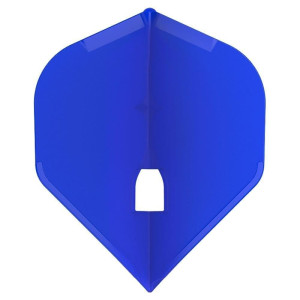 Dart Flights | L-Style L1PRO Standard Blue | L-Style | 10g, 80x30x45mm, hållbara och slitstarka | Professionella & amatörer, blå design, paket om tre