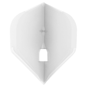 Dart flights | L-Style L1PRO Standard White 3-pack | L-Style | Hållbara och stabila, passar alla skaft | Dartutrustning, dartspel, vit Dart Flights