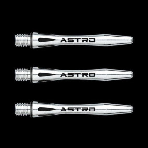 Dartskaft | Astro Aluminium Short 7012-101 | Astro | Längd: 36 mm, Vikt: 55 g, Material: Aluminium, Färg: Svart | Darttävlingar, Hållbarhet, Precision