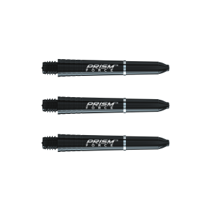Dartskäft | Winmau Prism Force Short Black 7020.101 | Winmau | Längd 35 mm, Vikt 3 g, Svart design | Dartskaft, Dartutrustning, Precision och stabilit