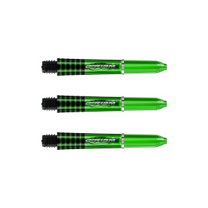 Dartskaft | Winmau Prism Force Short Green 7020.105 | Winmau | Längd: 35 mm, Vikt: 3,2 g | Dartskaft för träning och tävling, bra grepp, kompakt desig