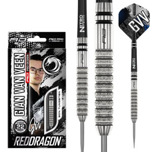 Red Dragon Gian van Veen Tour Edition 90% Tungsten 22 Gram