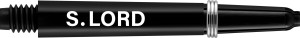 Dartpilar | Stefan Lord Black Nylon Shaft - Short | Stefan Lord | 3-pack, 5g, nylon, kort längd | Hållbara Dartskaft, lättviktiga darttillbehör