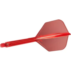 Dartpil Flight/Skaft Kombi | Target K-Flex Red NO6 | Target | 19 mm, 26 mm, 33 mm | Hållbarhet, Flexibilitet, Stabilitet, Kontroll