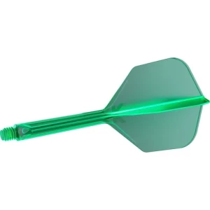 Dartpil med Flight och Skaft | Target K-Flex Shape/N06 Green 3-pack | Target | Längder: 19 mm, 26 mm, 33 mm; Vikt: 26 g; Material: Hårdplast | För nyb